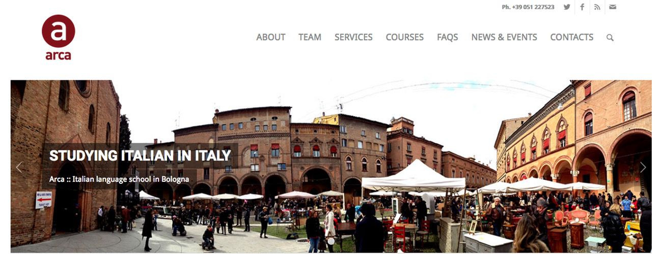 Stefano Castelli - Progetto - Arca Bologna Italian Studies