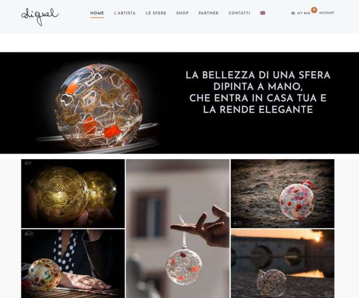 Stefano Castelli - Progetto - Diguel Sfere