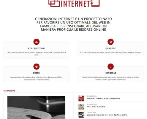 Generazioni Internet 5 Stefano Castelli - Progetto - Generazioni Internet
