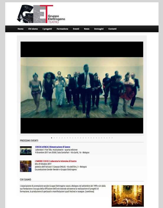 Stefano Castelli - Progetto - Gruppo Elettrogeno Teatro