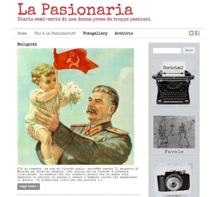 Stefano Castelli - Progetto - La pasionaria