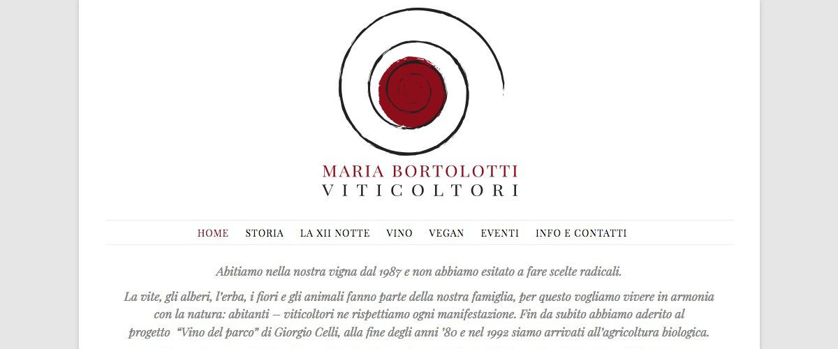 Stefano Castelli - Progetto - Maria Bortolotti viticoltori