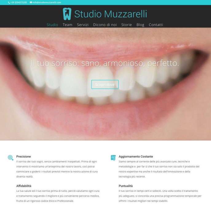 Stefano Castelli - Progetto - Studio dentistico Muzzarelli