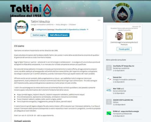 Tattini Idraulica - Linkedin 9 Stefano Castelli - Progetto - Tattini Idraulica Linkedin