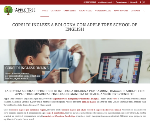 Apple Tree scuola di inglese 9 Apple Tree scuola di inglese
